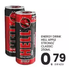 Apple - Energy Drink Hell Strong/ Classic Apple - Energy Drink Hell Strong/ Classic