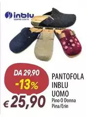 Inblu - Pantofola  Uomo