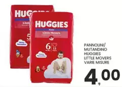 Huggies - Pannolini/ Mutandino Little Movers Huggies - Pannolini/ Mutandino Little Movers