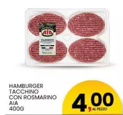 Aia - Hamburger Tacchino Con Rosmarino