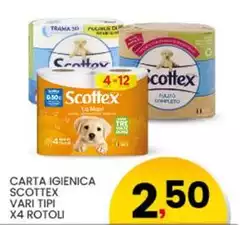 Scottex - Carta Igienica Scottex - Carta Igienica