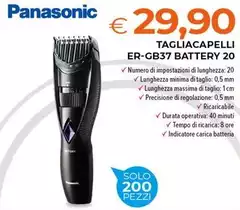 Panasonic - Tagliacapelli Er-GB37