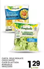 Bonduelle - Carta Delle Insalate Croccante/ Cuor Di Lattuga Bonduelle - Carta Delle Insalate Croccante/ Cuor Di Lattuga