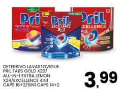 Pril - Detersivo Lavastoviglie Tabs Gold Pril - Detersivo Lavastoviglie Tabs Gold