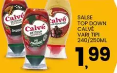 Calvè - Salse Top Down Calvè - Salse Top Down