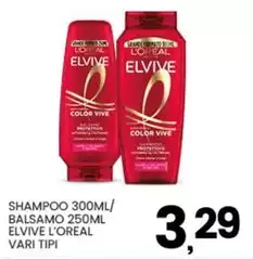 L'Oreal - Shampoo/ Balsamo Elvive L'Oreal - Shampoo/ Balsamo Elvive