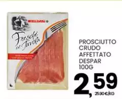 Despar - Prosciutto Crudo Affettato Despar - Prosciutto Crudo Affettato