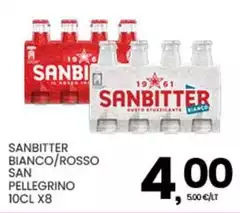 Sanbitter - Bianco/Rosso Sanbitter - Bianco/Rosso