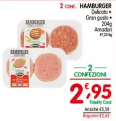 Amadori - Hamburger Amadori - Hamburger