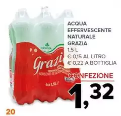 Grazia - Acqua Effervescente Naturale