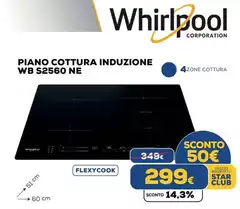 Whirlpool - Piano Cottura Induzione Wb S2560 NE Whirlpool - Piano Cottura Induzione Wb S2560 NE