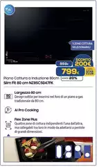 Samsung - Piano Cottura A Induzione Slim Fit 80 Cm N785c50447k Samsung - Piano Cottura A Induzione Slim Fit 80 Cm N785c50447k