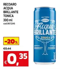Recoaro - Acqua Brillante Tonica