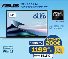 Asus - Zenbook 14 UM3406KA-PP147W