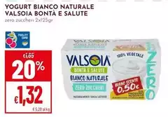 Valsoia - Yogurt Bianco Naturale Bontà E Salute