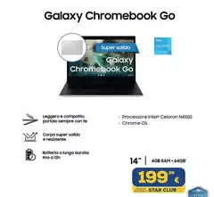 Samsung - Galaxy Chromebook Go 14" 4gb RAM + 64gb