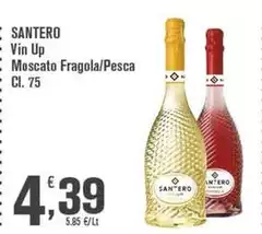 Santero - Vin Up Moscato Fragola/Pesca
