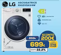 LG - Asciugatrice RH10V9AV4W
