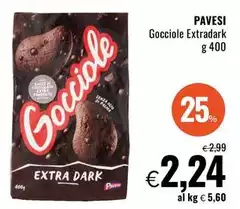 Pavesi - Gocciole Extradark