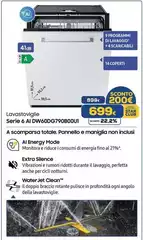 Samsung - Lavastoviglie DW60CD790B00U0U Samsung - Lavastoviglie DW60CD790B00U0U
