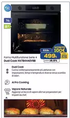 Dual - Forno Multifunzione Serie 4  Cook NVP4440VBB Dual - Forno Multifunzione Serie 4  Cook NVP4440VBB