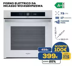 Whirlpool - Forno Elettrico Da Incasso WO14S8HM2SWA Whirlpool - Forno Elettrico Da Incasso WO14S8HM2SWA