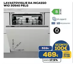 Star - Lavastoviglie Da Incasso 30540
