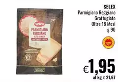 Selex - Parmigiano Reggiano Grattugiato Oltre 18 Mesi