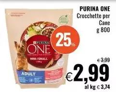 Purina - One Crocchette Per Cane Purina - One Crocchette Per Cane