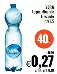 Vera -  Acqua Minerale Frizzante