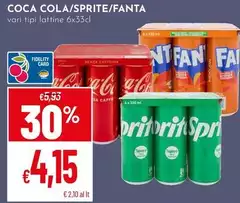Coca Cola - /Sprite/Fanta