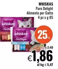 Whiskas - Pure Delight Alimento Per Gatto