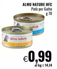 Almo Nature - Patè Per Gatto Almo Nature - Patè Per Gatto