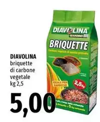 Diavolina - Briquette Di Carbone Vegetale
