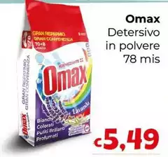 Omax - Detersivo In Polvere Omax - Detersivo In Polvere