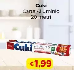 Cuki - Carta Alluminio