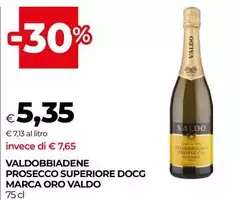 Valdo - bbiadene Prosecco Superiore DOCG Marca Oro