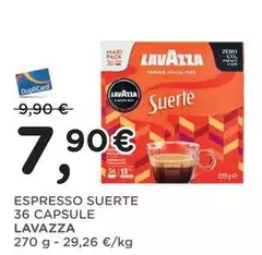 Lavazza - Espresso Suerte 36 Capsule Lavazza - Espresso Suerte 36 Capsule