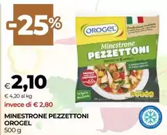 Orogel - Minestrone Pezzettoni Orogel - Minestrone Pezzettoni