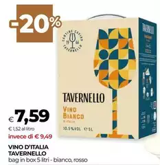 Tavernello - Vino D'italia Tavernello - Vino D'italia