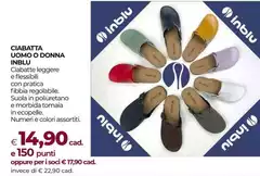 Inblu - Ciabatta Uomo O Donna