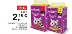 Whiskas - Pranzetti In Salsa Per Gatti 1+