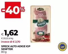 Senfter - Speck Alto Adige Igp