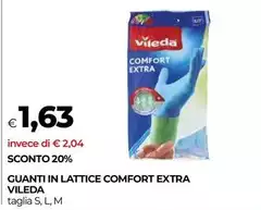 Vileda - Guanti In Lattice Comfort Extra