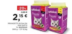 Whiskas - Pranzetti In Salsa Per Gatti 1+