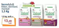 Natural Trainer - Seccoadult Kitten, Sterilized, Hairball Natural Trainer - Seccoadult Kitten, Sterilized, Hairball