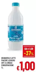 Granarolo - Latte Piacere Leggero Uht A Lunga Conservazione