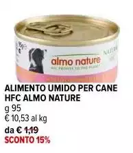 Almo Nature - Alimento Umido Per Cane Hfc Almo Nature - Alimento Umido Per Cane Hfc