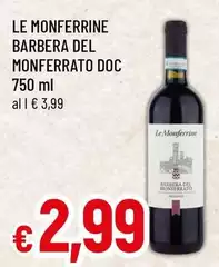 Le Monferrine - Barbera Del Monferrato DOC