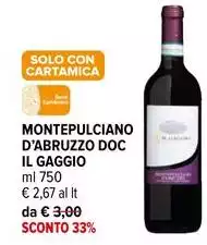 Solo - Montepulciano D'Abruzzo DOC